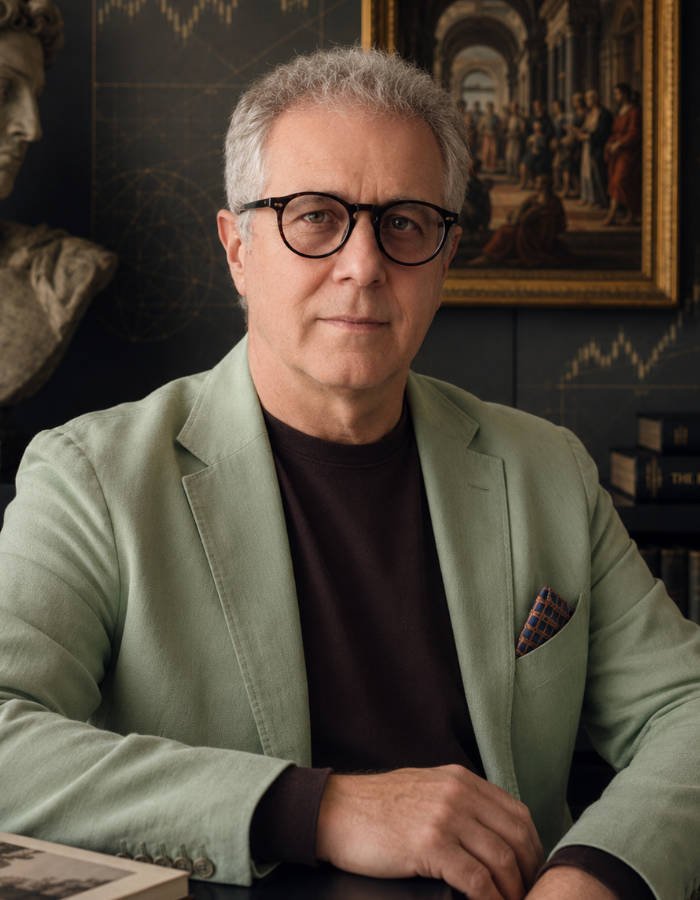 Portrait of Paolo Calvi, author of The Machine Question